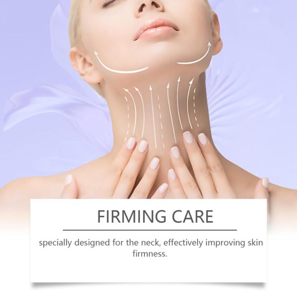 Neck Creams for Tightening and Firming, Neck Firming Cream, Aging Treatment for Wrinkles Sagging Skin for an Even Skin Tone and Neck Lift with Pro-Active Firming Complex - Image 2