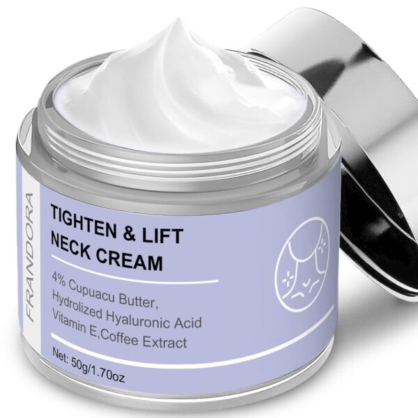Neck Creams for Tightening and Firming, Neck Firming Cream, Aging Treatment for Wrinkles Sagging Skin for an Even Skin Tone and Neck Lift with Pro-Active Firming Complex