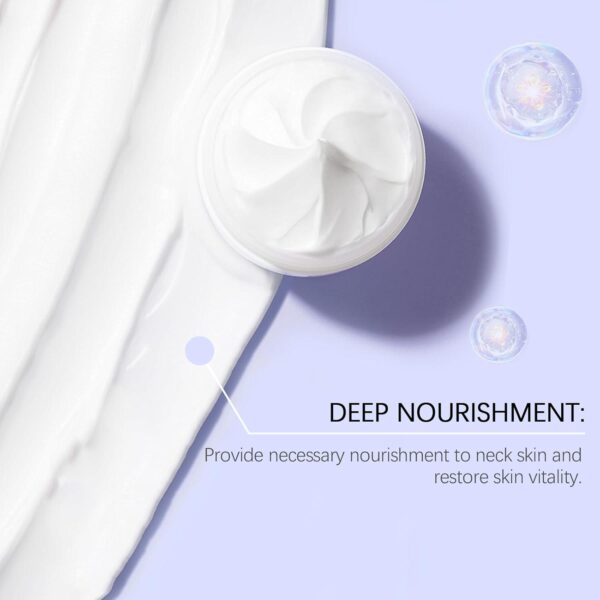 Neck Creams for Tightening and Firming, Neck Firming Cream, Aging Treatment for Wrinkles Sagging Skin for an Even Skin Tone and Neck Lift with Pro-Active Firming Complex - Image 8