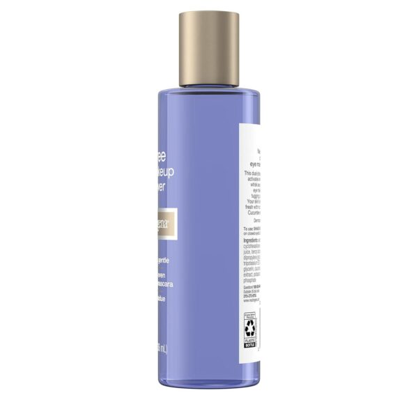 Neutrogena Gentle Oil-Free Eye Makeup Remover and Cleanser for Sensitive Eyes, Non-Greasy Makeup Remover, Waterproof Mascara Remover, Dermatologist and Ophthalmologist Tested, 8 fl. oz - Image 4