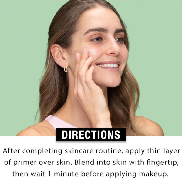 Neutrogena Mattifying Primer with Shine Control, Lightweight Pore Blurring Face Primer Blurs the Look of Pores and Helps Reduce Shine, Matte Primer with Niacinamide, 1 oz - Image 5