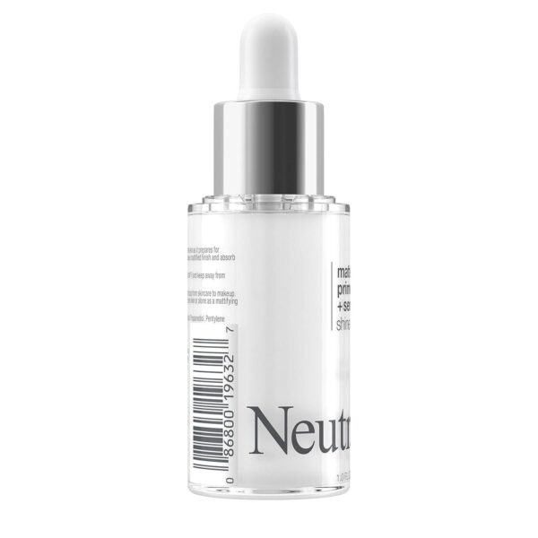 Neutrogena Shine Control Matte Booster Face Primer and Serum, Skin-Mattifying Serum-to-Primer with Rice Protein, Absorbs Excess Oil and Keeps Skin Shine Free, 1.0 fl. oz - Image 10