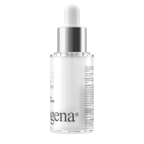 Neutrogena Shine Control Matte Booster Face Primer and Serum, Skin-Mattifying Serum-to-Primer with Rice Protein, Absorbs Excess Oil and Keeps Skin Shine Free, 1.0 fl. oz - Image 9
