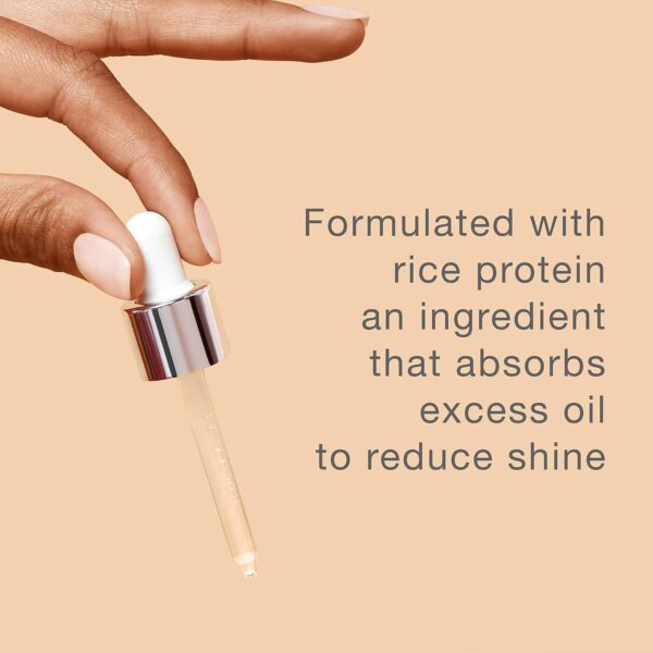 Neutrogena Shine Control Matte Booster Face Primer and Serum, Skin-Mattifying Serum-to-Primer with Rice Protein, Absorbs Excess Oil and Keeps Skin Shine Free, 1.0 fl. oz - Image 3