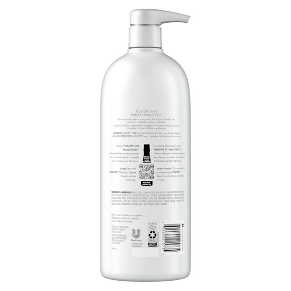 Nexxus Humectress Moisturizing Conditioner Ultimate Moisture for Dry Hair Moisturizing ProteinFusion with Elastin Protein and Green Caviar 33.8 oz - Image 2