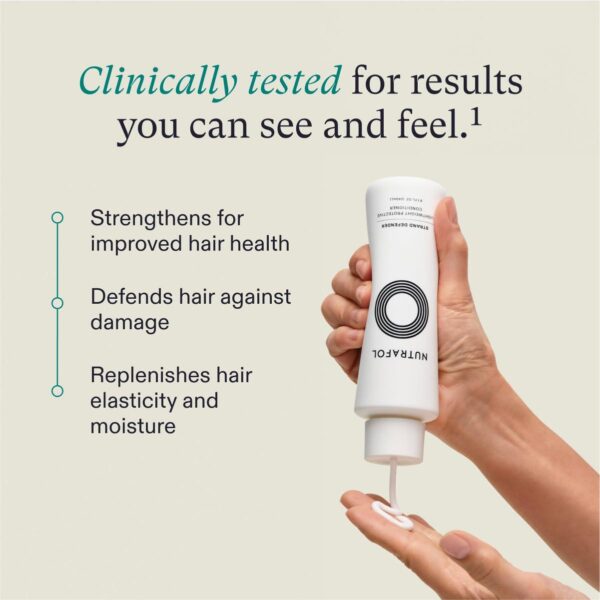 Nutrafol Conditioner, Physician-formulated for Thinning Hair, Moisturizing, Strengthening and Color Safe, Lightweight Protection - 8.1 Fl Oz Bottle - Image 2