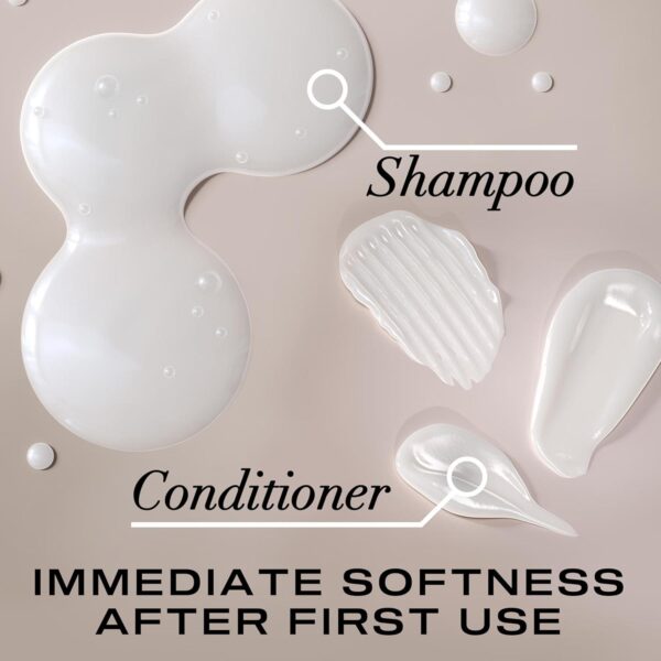 OGX Nourishing + Coconut Milk Shampoo and Conditioner, Set, 25.4 Fl Oz (Pack of 2) - Image 4