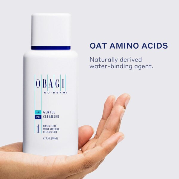 Obagi Medical Nu-Derm Gentle Face Cleanser for Normal to Dry Sensitive Skin Daily Facial Cleanser Gently Removes Dirt, Oil, Makeup and Impurities - Image 5