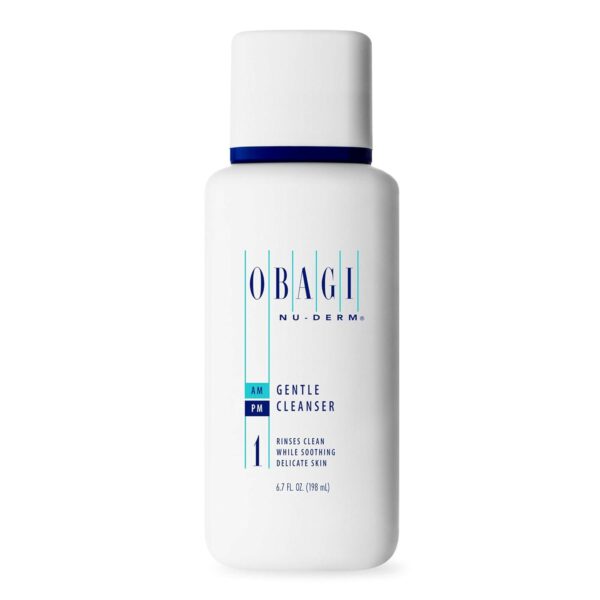 Obagi Medical Nu-Derm Gentle Face Cleanser for Normal to Dry Sensitive Skin Daily Facial Cleanser Gently Removes Dirt, Oil, Makeup and Impurities