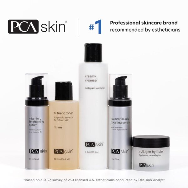 PCA SKIN Hydrating Collagen Cream for Face, Collagen Hydrator Night Cream, Hydrates and Firms Dry Mature Skin, Made with Shea Butter, Olive Fruit Oil, and Sweet Almond Fruit Extract, 1.7 oz Tub - Image 8