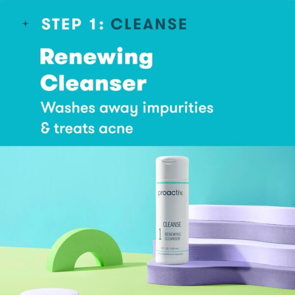 Proactiv 3 Step Acne Treatment - Benzoyl Peroxide Face Wash, Repairing Acne Spot Treatment for Face And Body, Exfoliating Toner - 60 Day Complete Acne Skin Care Kit - Image 7