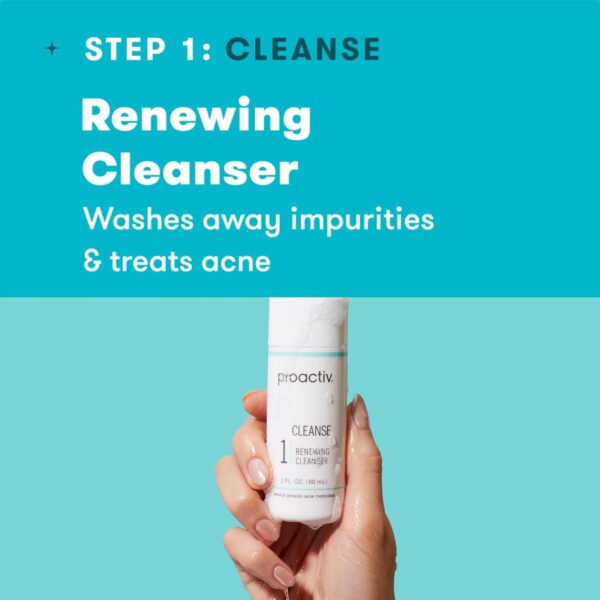 Proactiv 3 Step Acne Treatment - Benzoyl Peroxide Face Wash, Repairing Acne Spot Treatment for Face and Body, Exfoliating Toner - 30 Day Complete Acne Skin Care Kit - Image 7