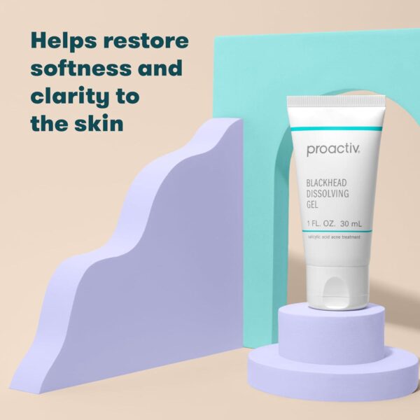 Proactiv Blackhead Dissolving Acne Gel Salicyclic Acid Spot Treatment For Face Unclog Pores and Reduce Blemishes, Tea Tree, 1 Fl Oz - Image 5