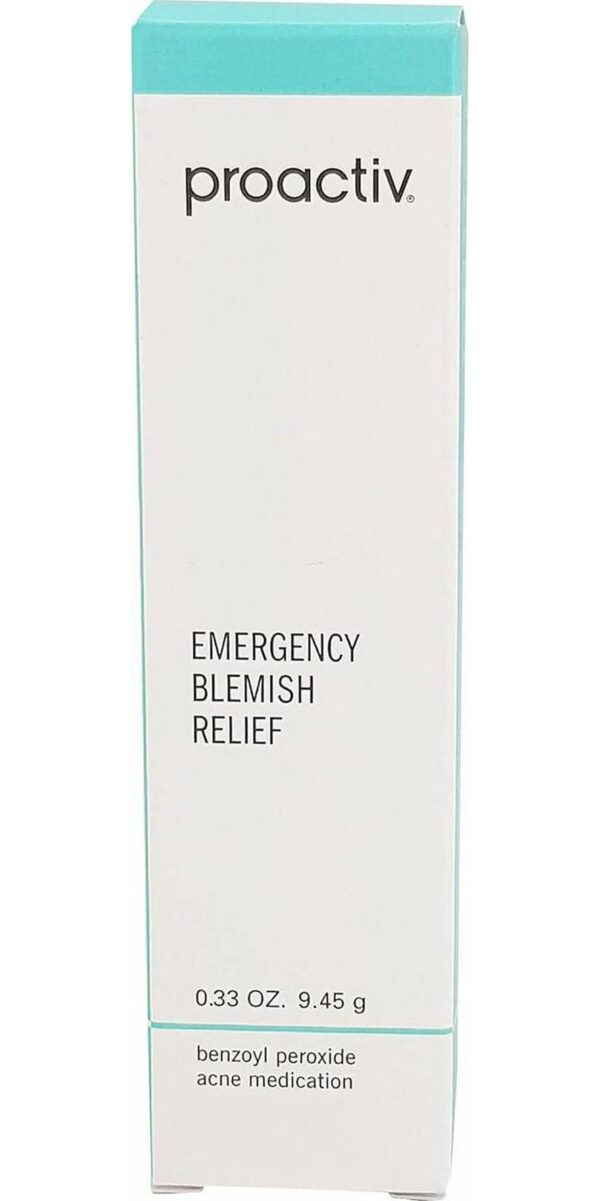 Proactiv Emergency Blemish Relief Benzoyl Peroxide Gel Acne Spot Treatment for Face and Body, white, 0.33 Oz - Image 5