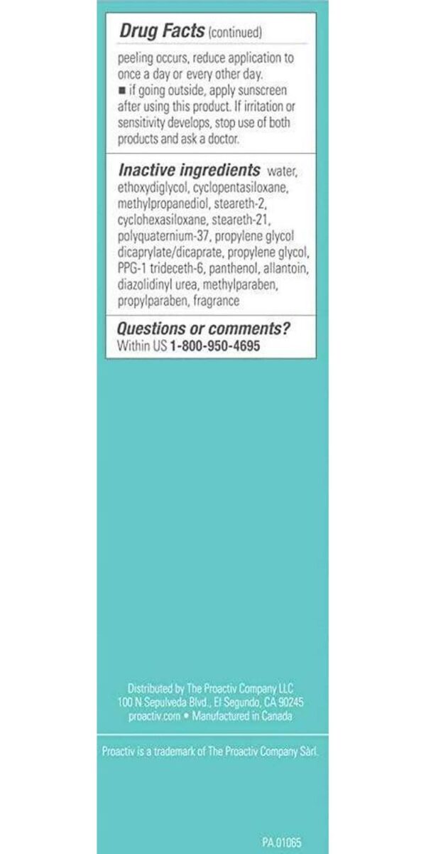 Proactiv Emergency Blemish Relief Benzoyl Peroxide Gel Acne Spot Treatment for Face and Body, white, 0.33 Oz - Image 6
