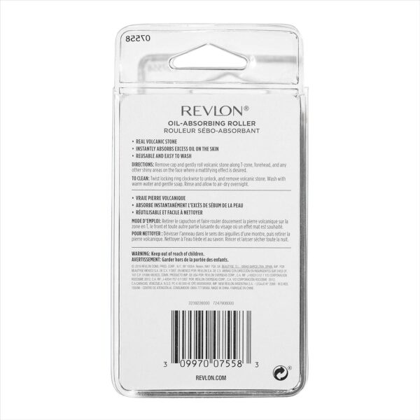 Revlon Oil-Absorbing Face Roller, Skincare Stocking Stuffers, Beauty Gift, Oily Skin Control, Volcanic Reusable Facial Skincare Tool, 1 Count - Image 12