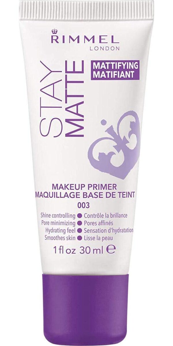 Rimmel London Stay Matte - 003 - Primer, Ultra-Lightweight, Controls Shine, Doesn t Feel Greasy, 1oz