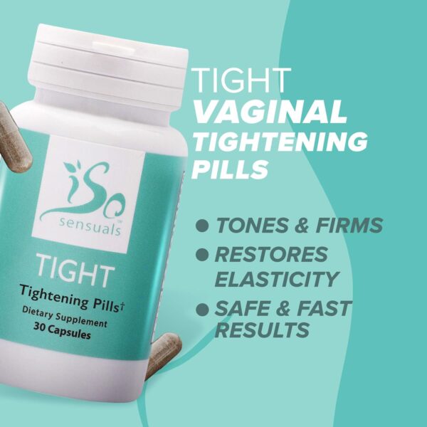 TIGHT Vaginal Tightening Pills - Rejuvenate and Balance with Manjakani, Kacip Fatimah (1 Bottle) - Image 4