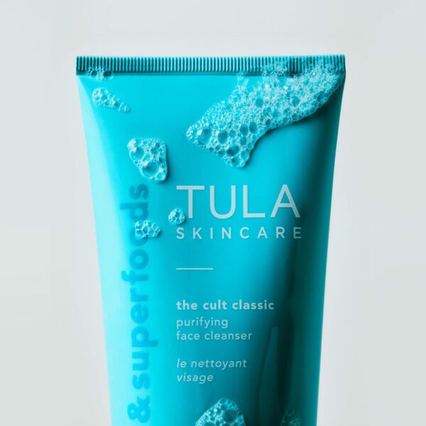 TULA Skin Care Cult Classic Purifying Face Cleanser - Gentle and Effective Face Wash, Makeup Remover, Nourishing and Hydrating - Image 6