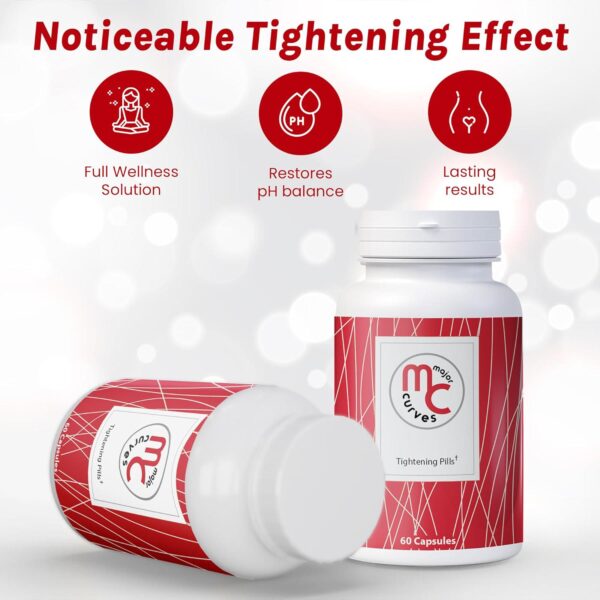 Vaginal Tightening Pills - Tight Vigina Pills with Kacip Fatimah and Kayu Rapet Extracts - Easy to Swallow Capsules - Image 3