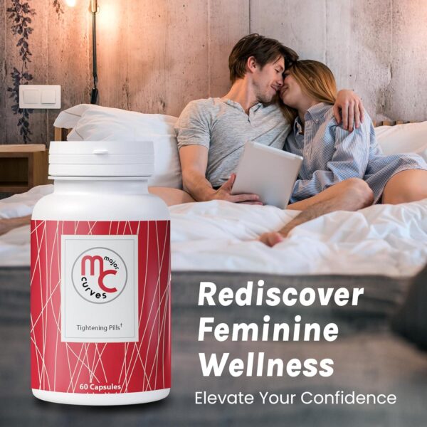 Vaginal Tightening Pills - Tight Vigina Pills with Kacip Fatimah and Kayu Rapet Extracts - Easy to Swallow Capsules - Image 2