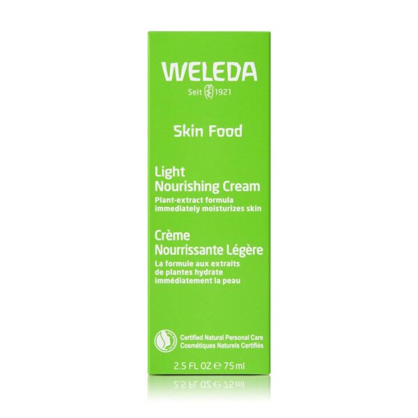 Weleda Skin Food Light Nourishing Body Cream 2.5 Fluid Ounce, Plant Rich Hydrating Moisturizer with Chamomile, Calendula and Pansy - Image 2