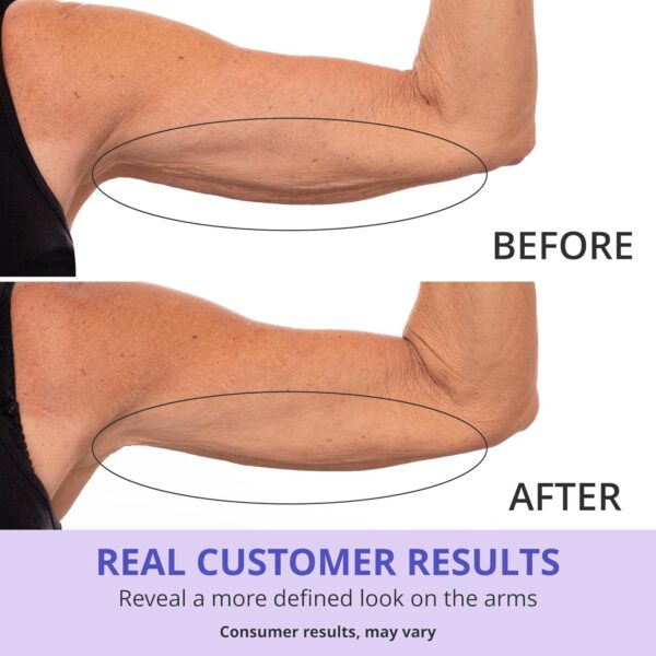 goPure Sculpt and Tone Arm Cream Firming And Tightening Cream For The Arms, Smooths The Look Of Wrinkles, Deeply Hydrates, Firms The Look Of Crepey Texture On The Arms - Image 8